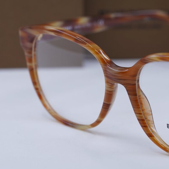 Final Price! Burberry BE2332 3915 Spotted Brown Eyeglasses 52mm - Picture 9 of 11